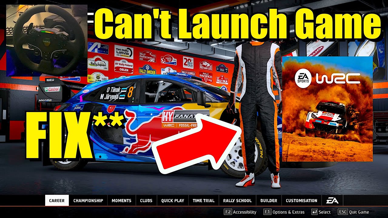 FIX* EA Sports WRC 24 Wont Launch On Steam - How To