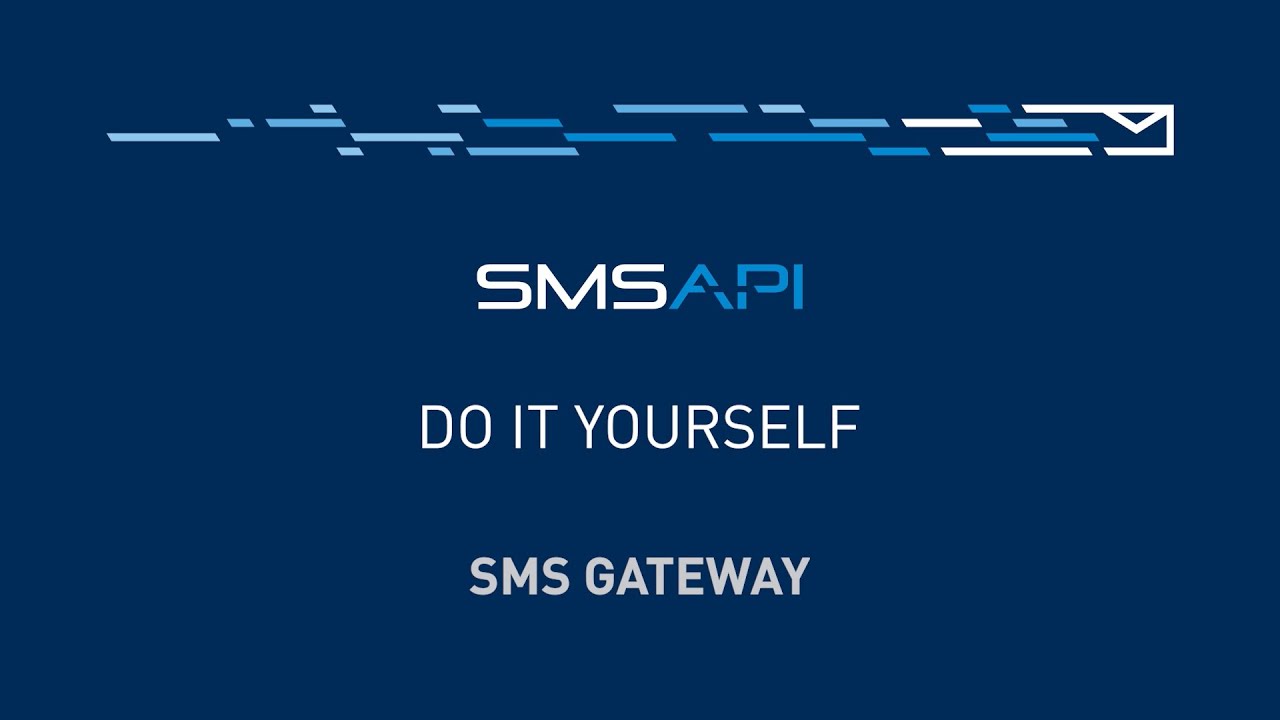 SMS Gateway | SMSAPI. Do It Yourself!