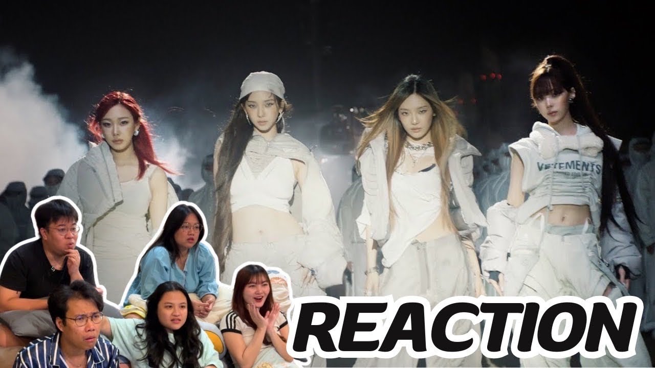 MV Reaction | Dirty Work - aespa | Rooftop Reaction