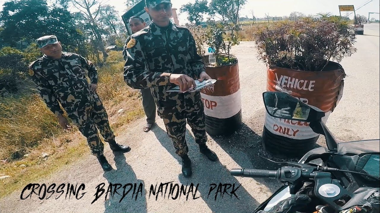 RIDING THROUGH BARDIA NATIONAL PARK