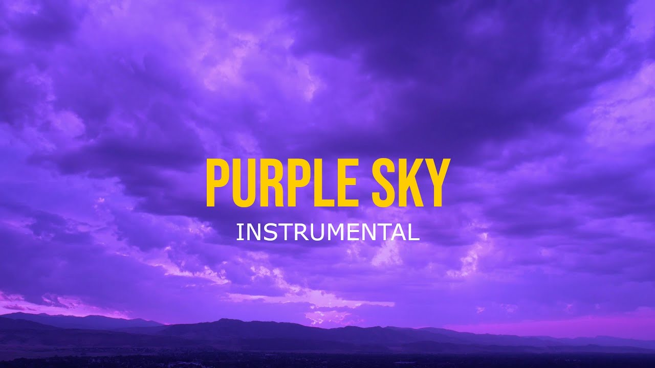 PURPLE SKY Instrumental Beat (Official) Mahaji x OminousyL ft. Eiksings (Prod. Monty Datta)