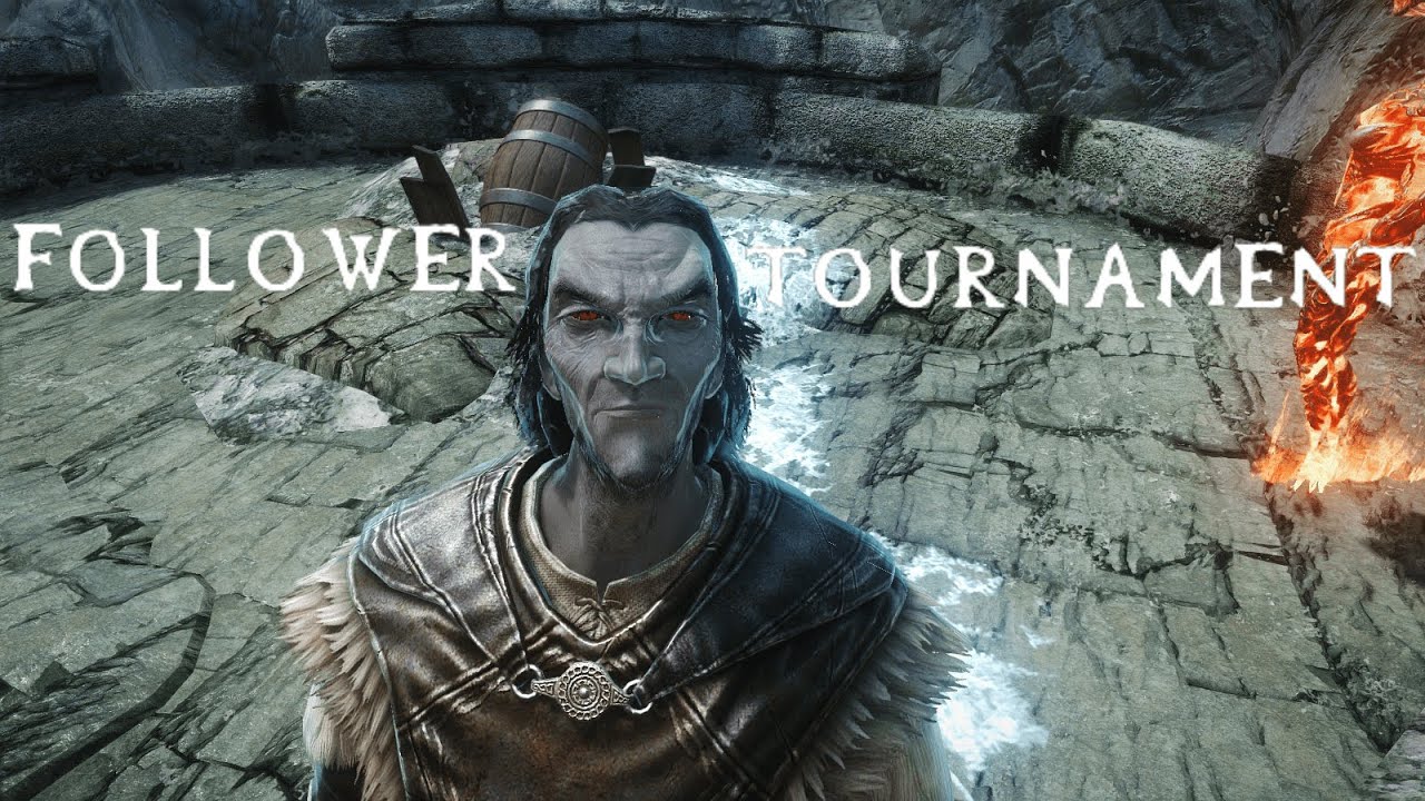 Follower Tournament Round 1 Finale (Ahtar,Argis,Durak,Jordis,Talvas,Ghorbash) | Skyrim