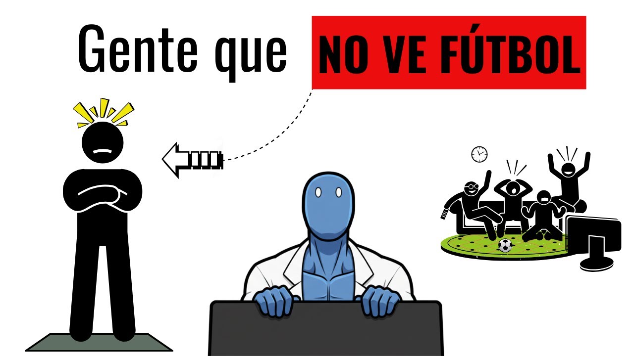 Psicología de personas que NO ven FÚTBOL (y no es casualidad)