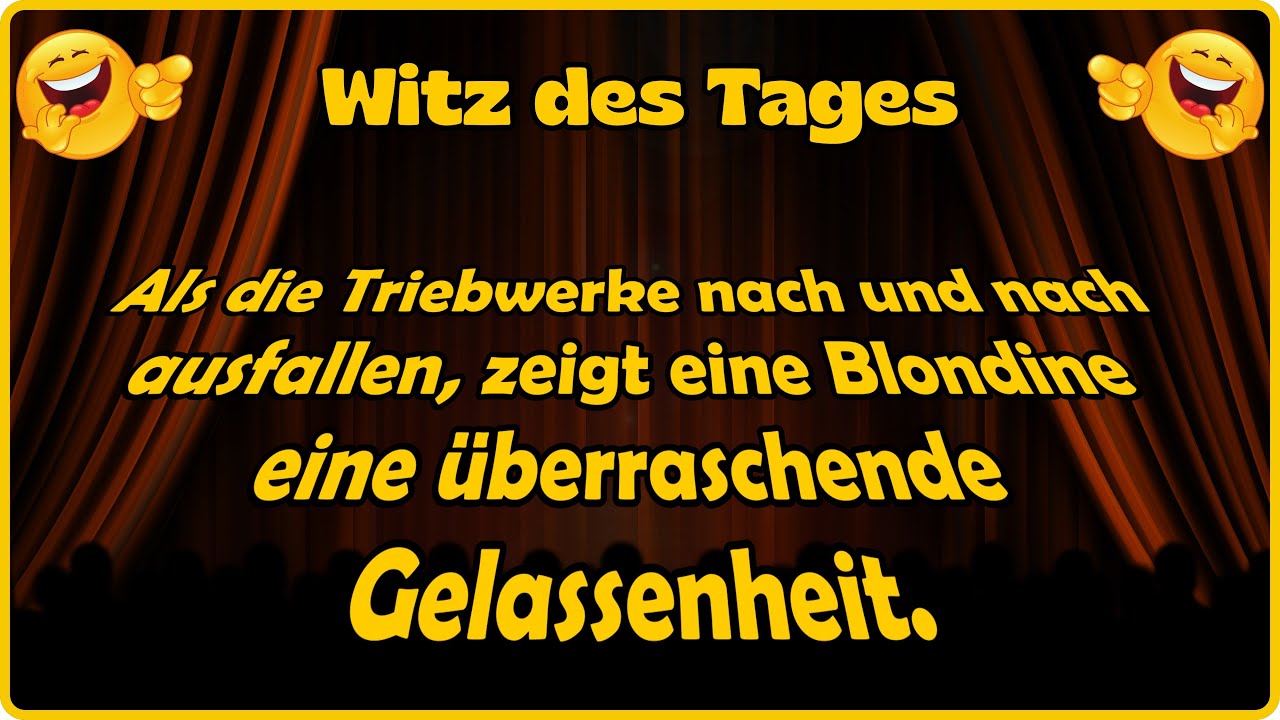 Drei Triebwerke weg &ndash; was dann passiert, &uuml;berrascht! 🚀😆 - Witz des Tages