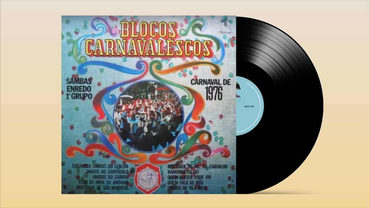 Sonho Dourado (Flor da Mina do Andara&iacute;) - Rico Medeiros - Sambas Enredo dos Blocos Carnavalescos 76