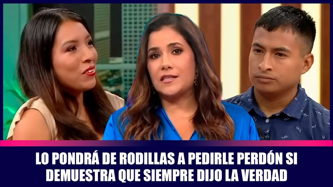 Lo pondrá de rodillas a pedirle perdón si demuestra que siempre dijo la verdad | Andrea