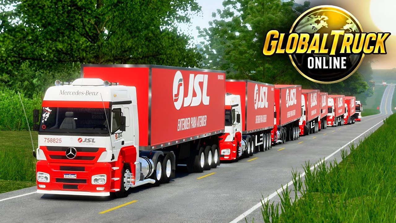 GLOBAL TRUCK ONLINE - MEGA COMBOIO DE EMPRESA COM OS INSCRITOS