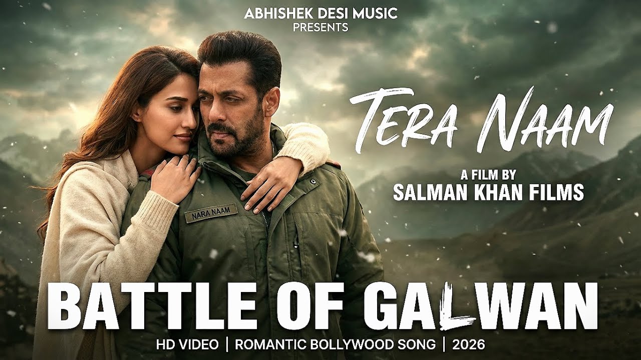 Tera Naam | Battle of Galwan | Salman Khan | Latest Bollywood Romantic Song 2026