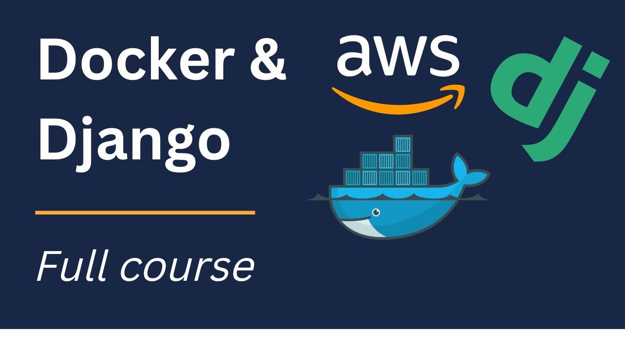 Dockerize a Django web app | Full course