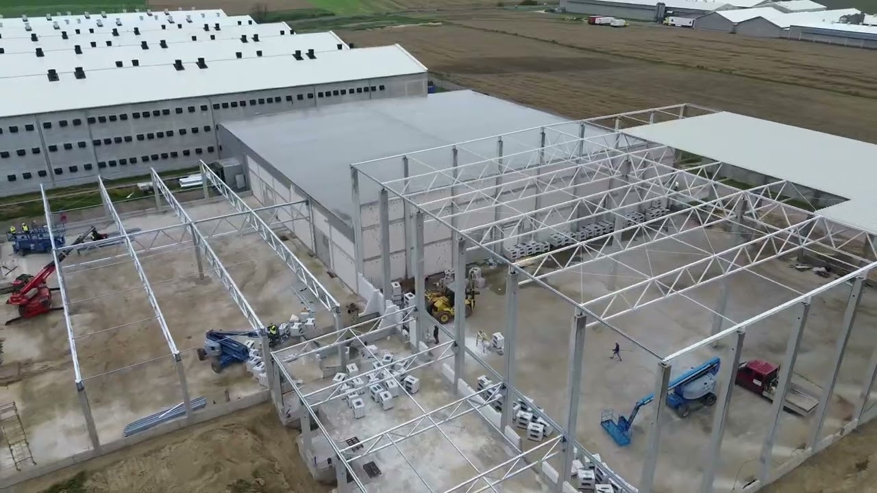 Agricon - Egg packaging & storage facility in construction
