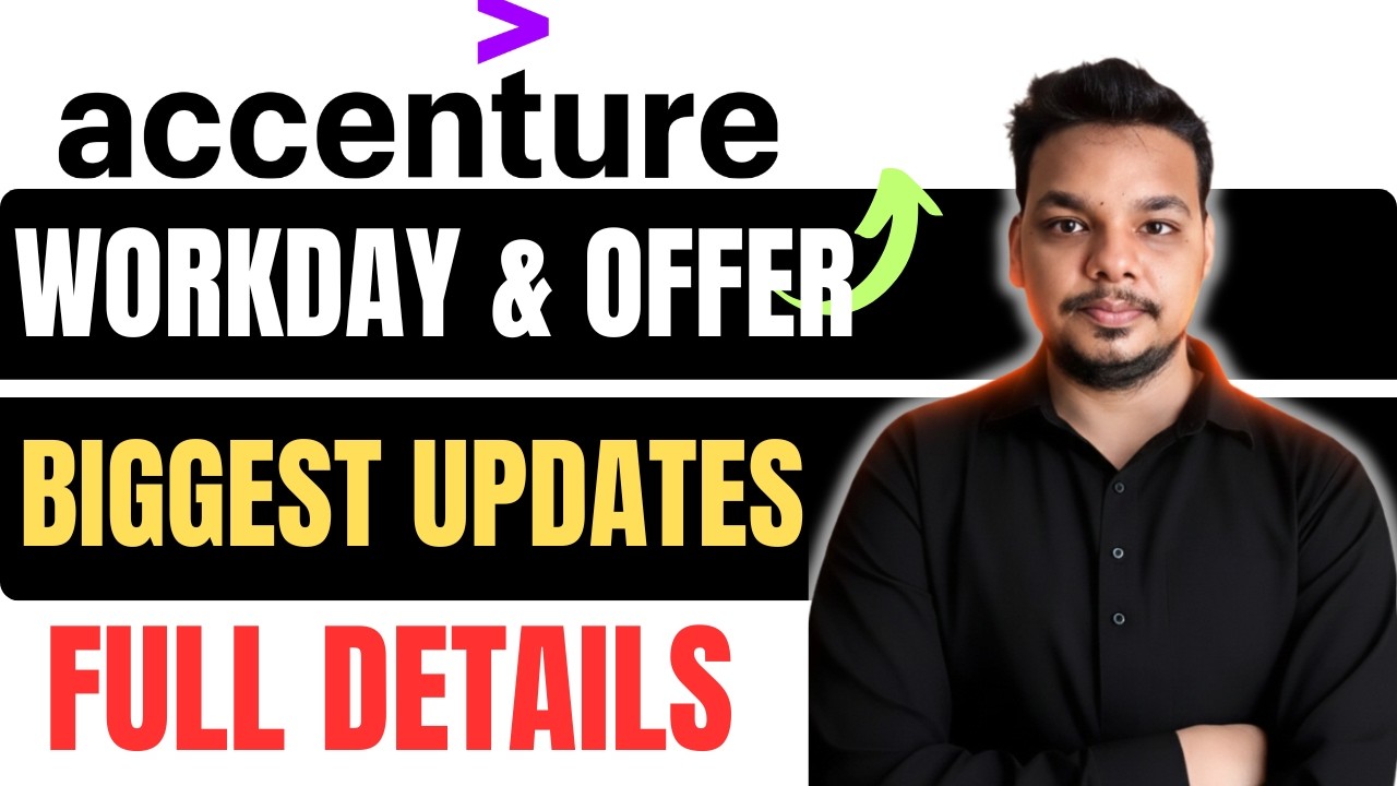 Accenture Hiring Biggest Updates | Workday Account Mail | Offer Letter | Document Verification