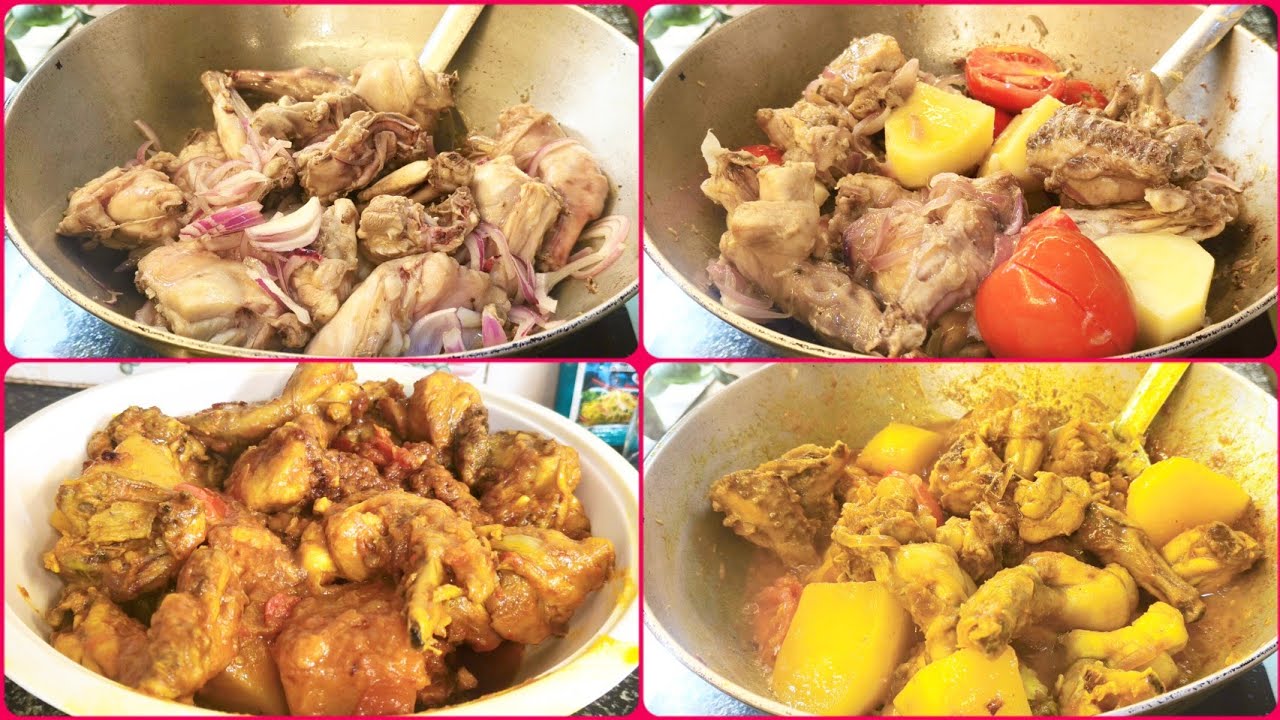 ঘরোয়া স্টাইলে চিকেন কারি | Easy Bengali Chicken Curry Recipe