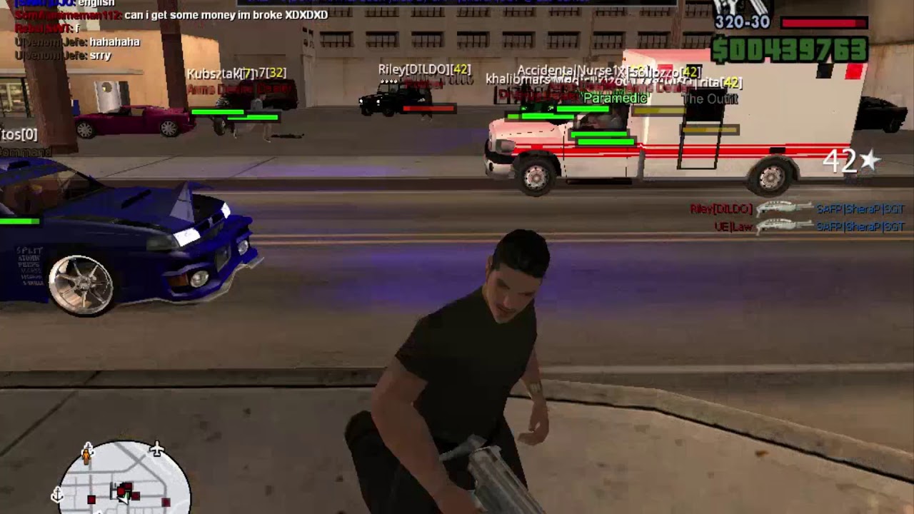 SAES: RPG-Law: funny moments and actions vs cops 4