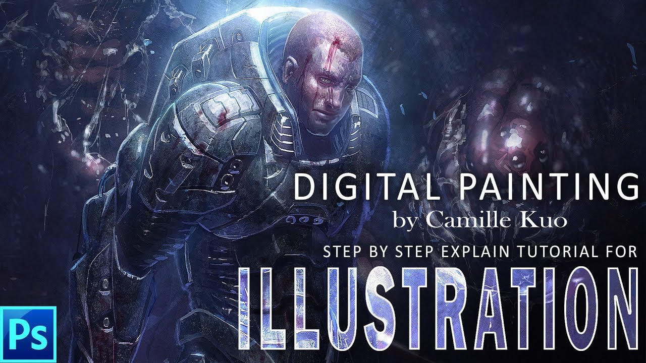 How to make digital painting visually better tutorial