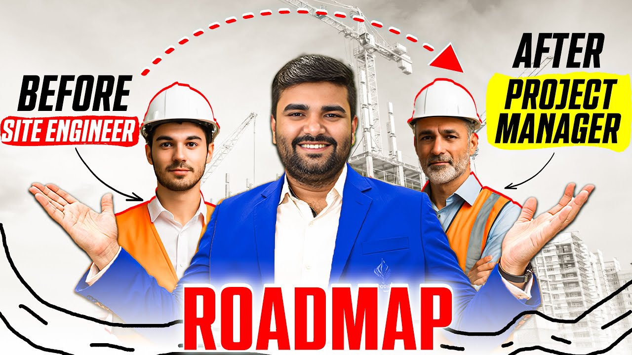 How to Grow in Civil Engineering Career | From Site Engineer to Project Manager