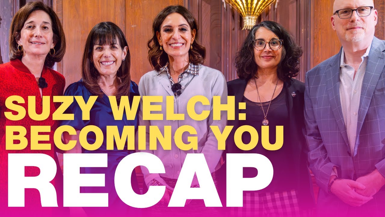 RECAP | Suzy Welch Book Releases New Book: Becoming You