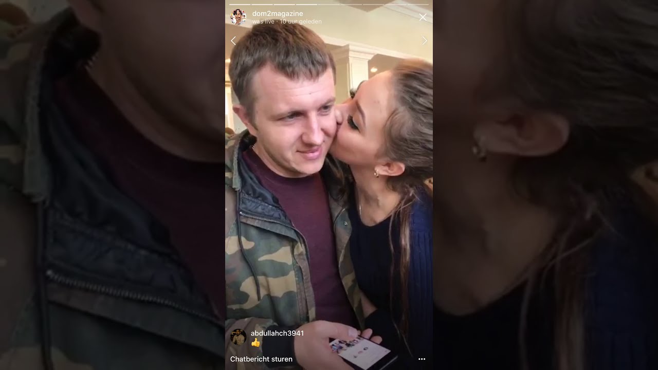 Выписка Оли Рапунцель из роддома, прямой эфир Instagram 06-04-2018