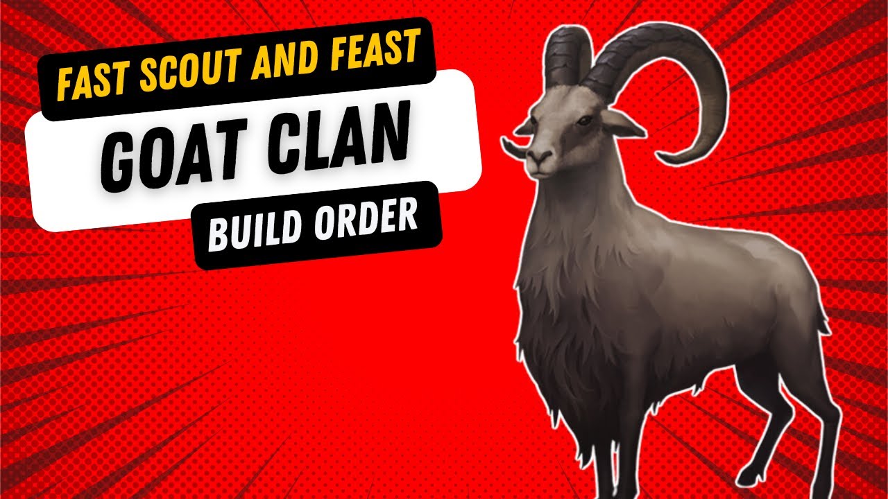 Goat clan Build Order | Fast Scouts and Feasts | Northgard