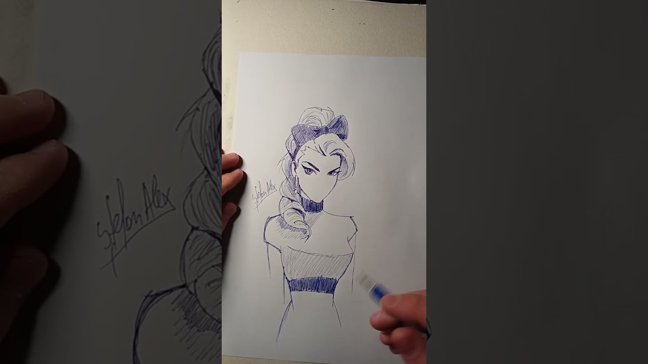 Drawing cute girls part 3