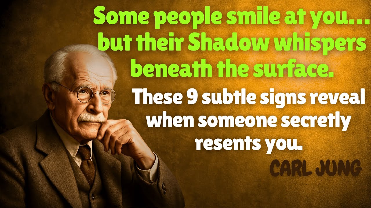 Hidden Resentment: 9 Jungian Signs People Are Secretly Against You | Carl Jung Insights