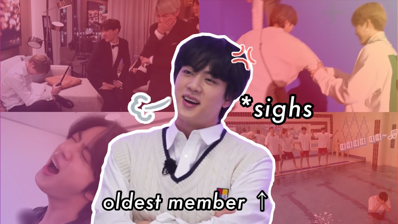 BTS refuses to leave Jin alone in peace 😂😭