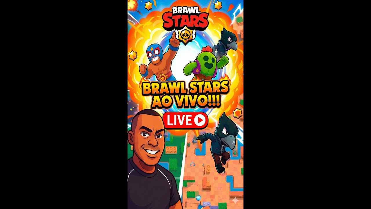 BRAWL STARS AO VIVO #shorts