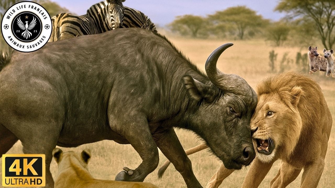 Okavango Impitoyable : La Fureur du Buffle d'Afrique #Documentaireanimalier | Wild Life Français