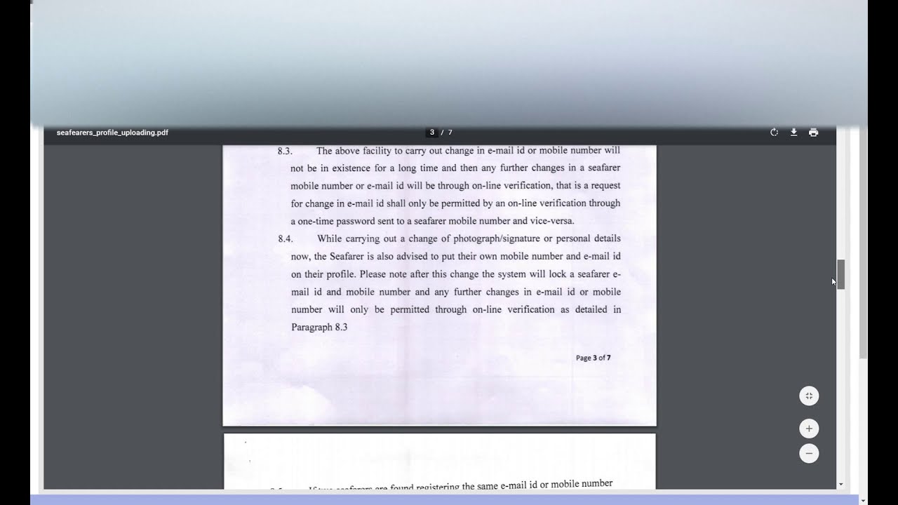 Solution For INDOS Photo Not Proper or Not Uploaded-E learning Face verification issue DG Shipping