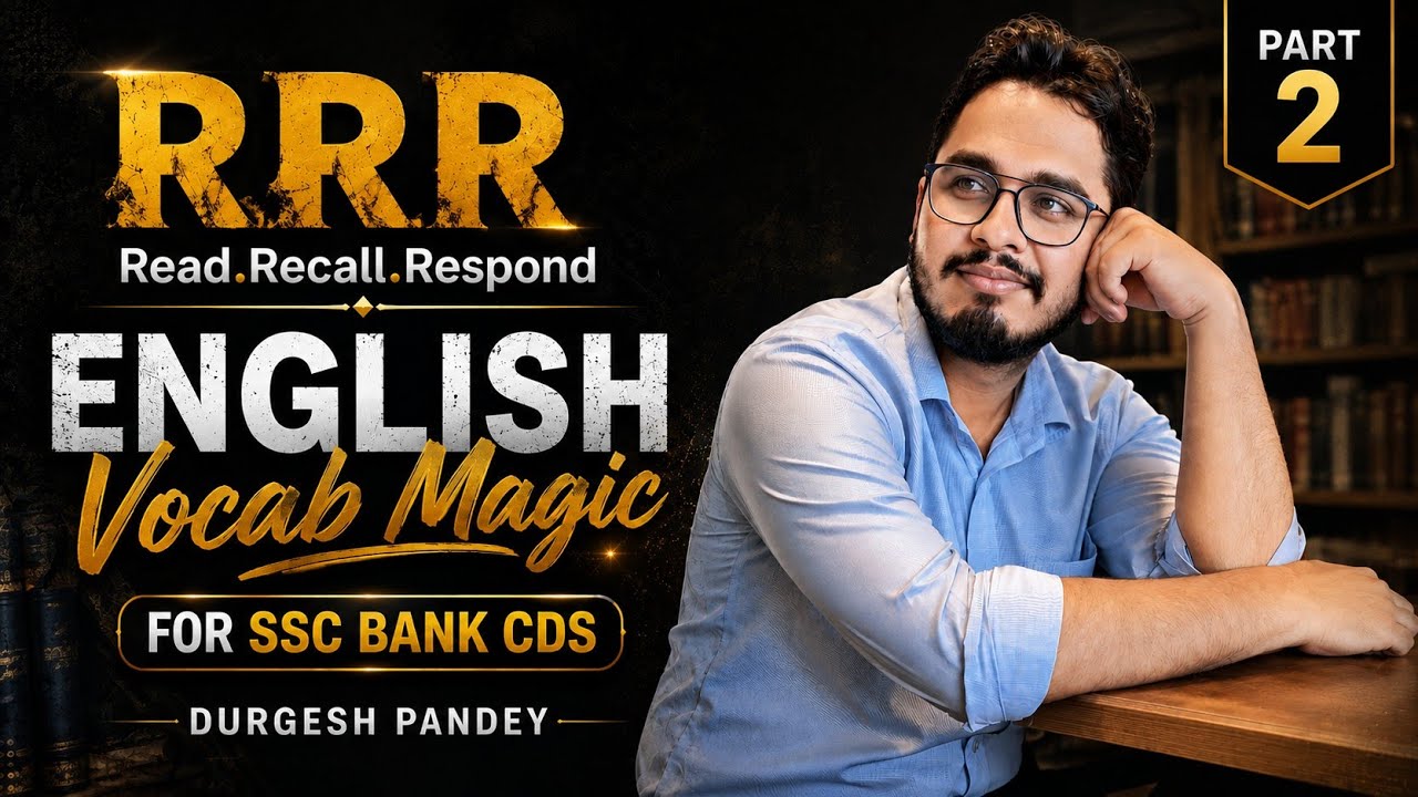 English Zone | Vocabulary + Grammar + Comprehension | Durgesh Pandey
