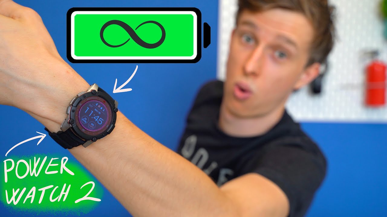 Chytré hodinky, které nemusíte nabíjet - Power Watch 2 // Recenze CZ