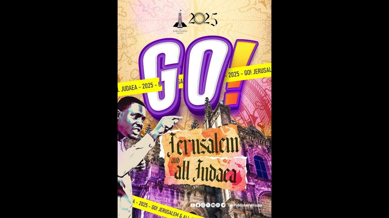 DR. JOSHUA AGUNBIADE || GO: JERUSALEM AND ALL JUDEA || MARCHING ORDERS || 1ST JANUARY, 2025