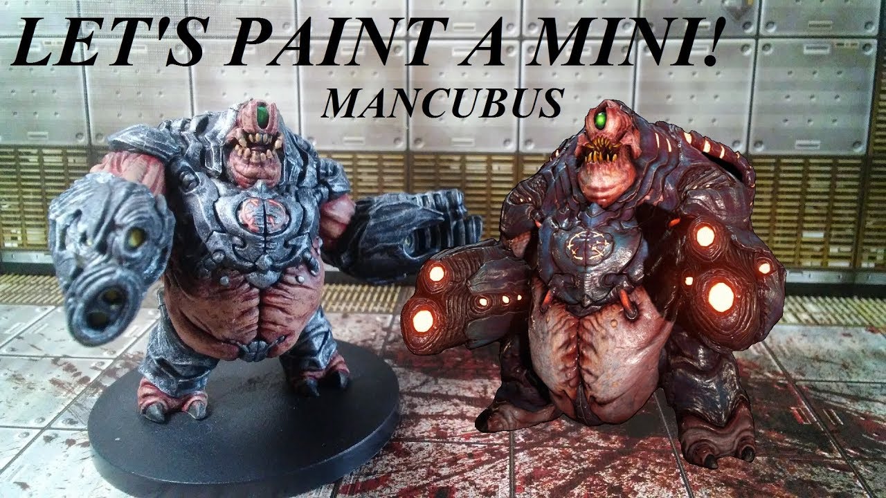 Let's Paint a Mini: DOOM Mancubus