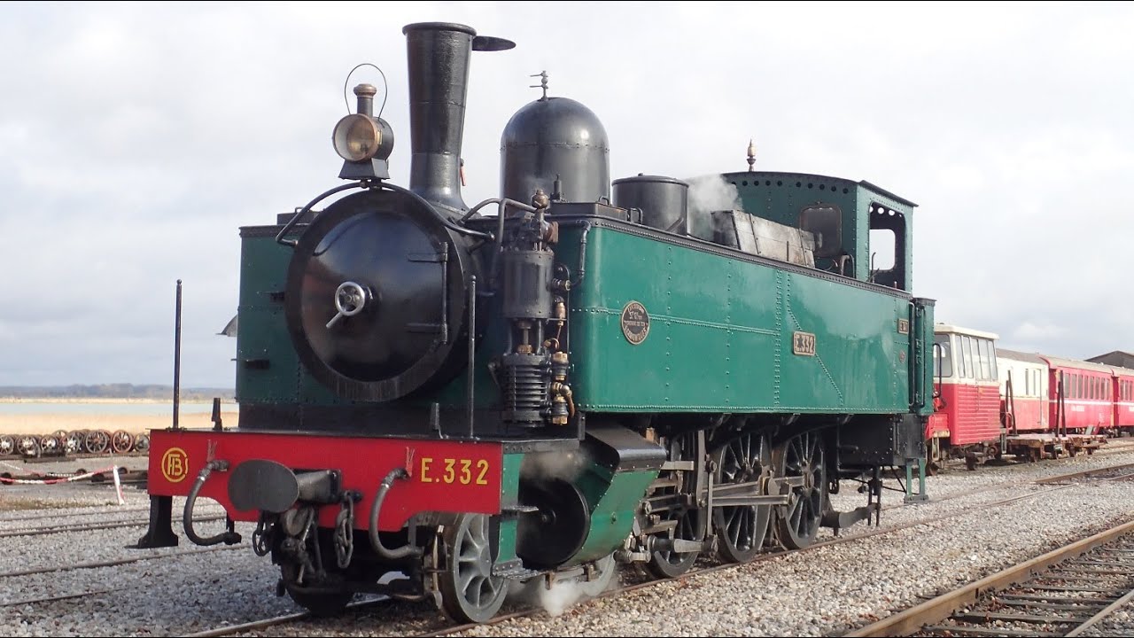 Chemin de Fer de la Baie de Somme | À toute vapeur avec la locomotive 230 T Fives-Lille E.332