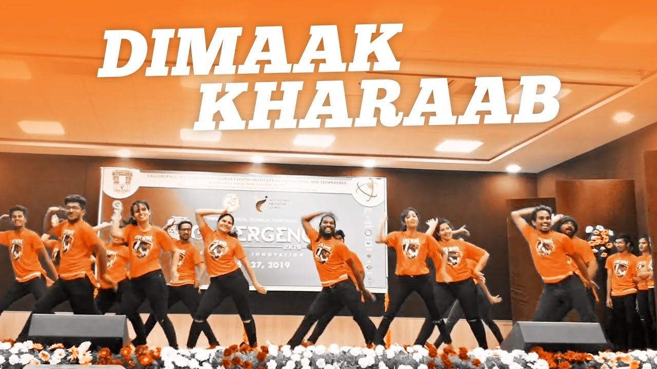 Dimaak Kharaab || Livewire Choreography || VNR VJIET