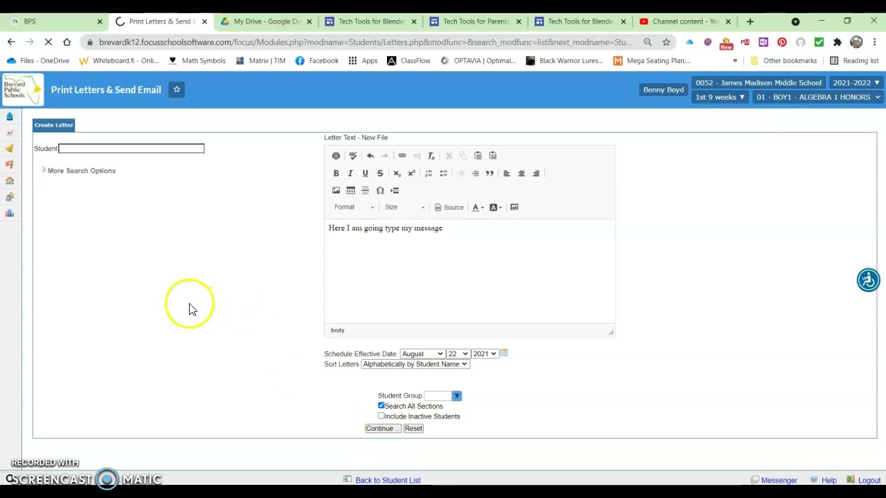Focus - Batch Messages and Email