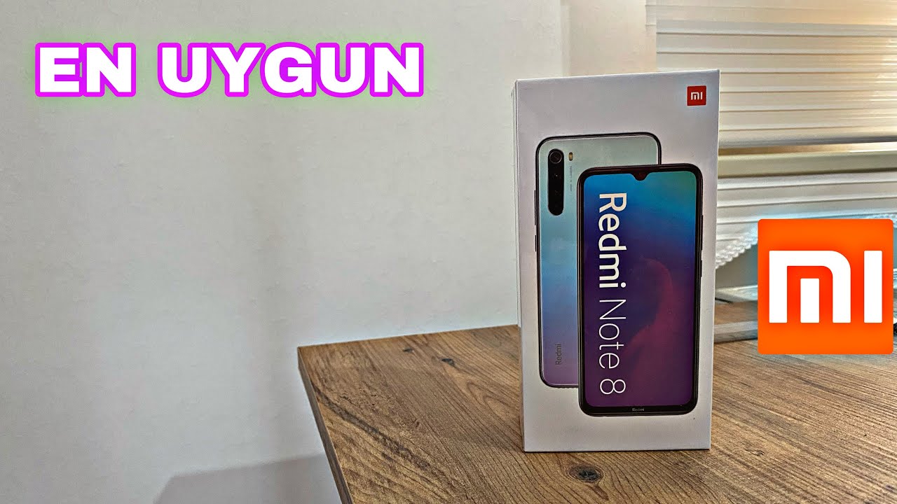 XİAOMİ REDMİ NOTE 8 - EN UYGUN FİYAT PERFORMANS TELEFONU KUTU AÇILIMI
