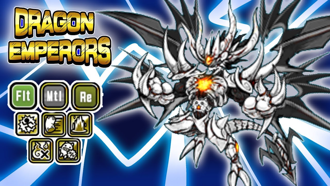 Battle Cats | God Emperor Megidora | New Dragon Emperors Ultra Talents v12.1 (Review)