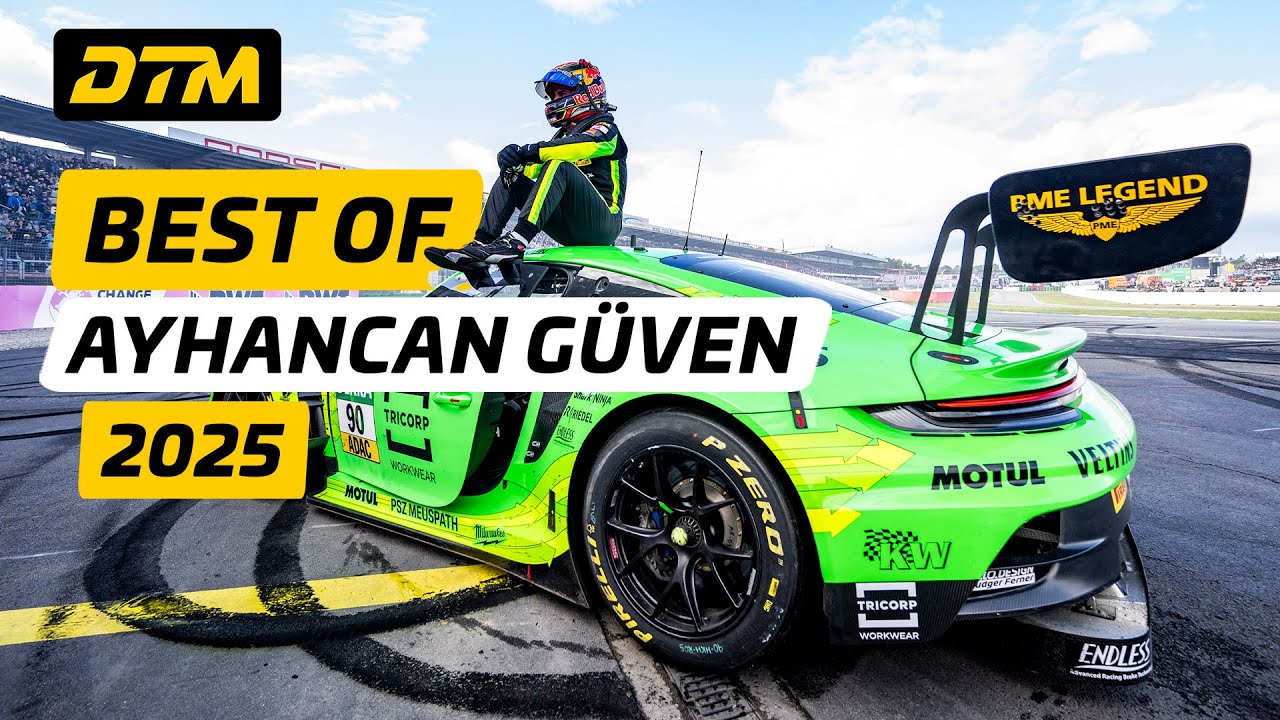 Best Of Ayhancan G&uuml;ven 🏆 | DTM 2025 Champion Highlights