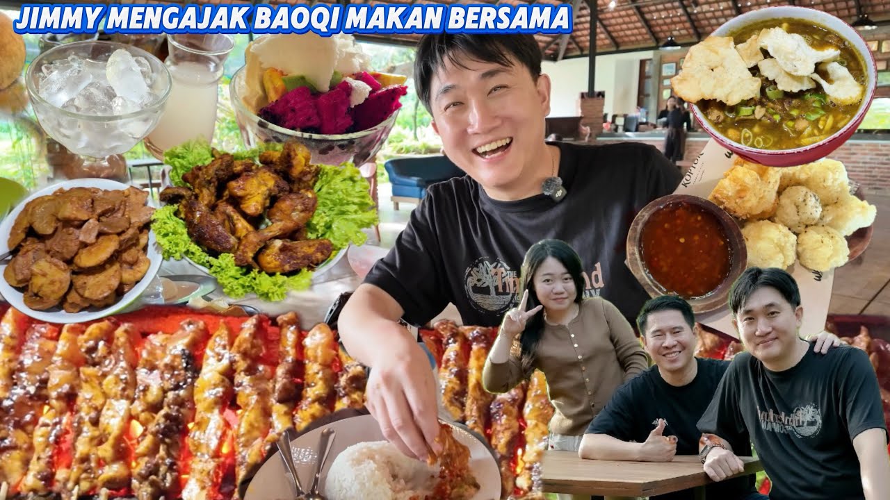 DARI PAGI SAMPAI MALAM MAKAN TERUS! PERUT BAOQI LANGSUNG HAPPY! 😂