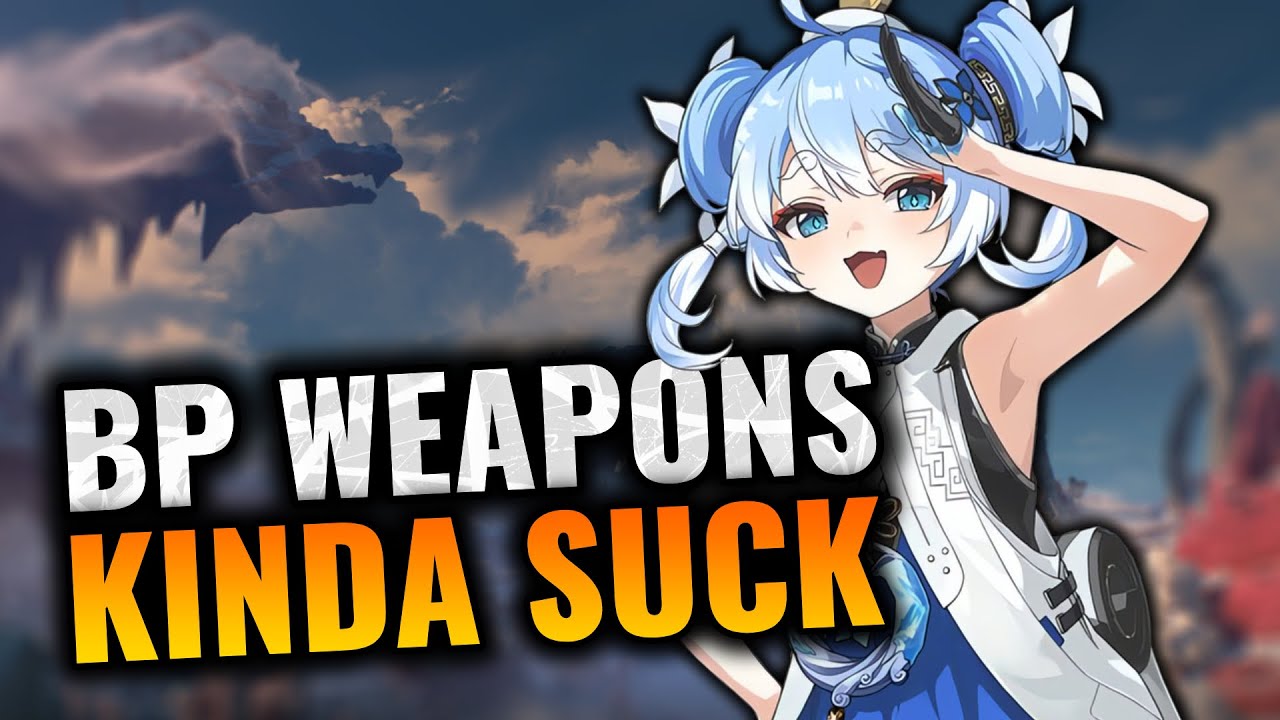 The Battle Pass Weapons Are Sad