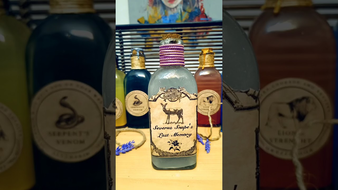Severus Snape's Last Memory | Potion Making