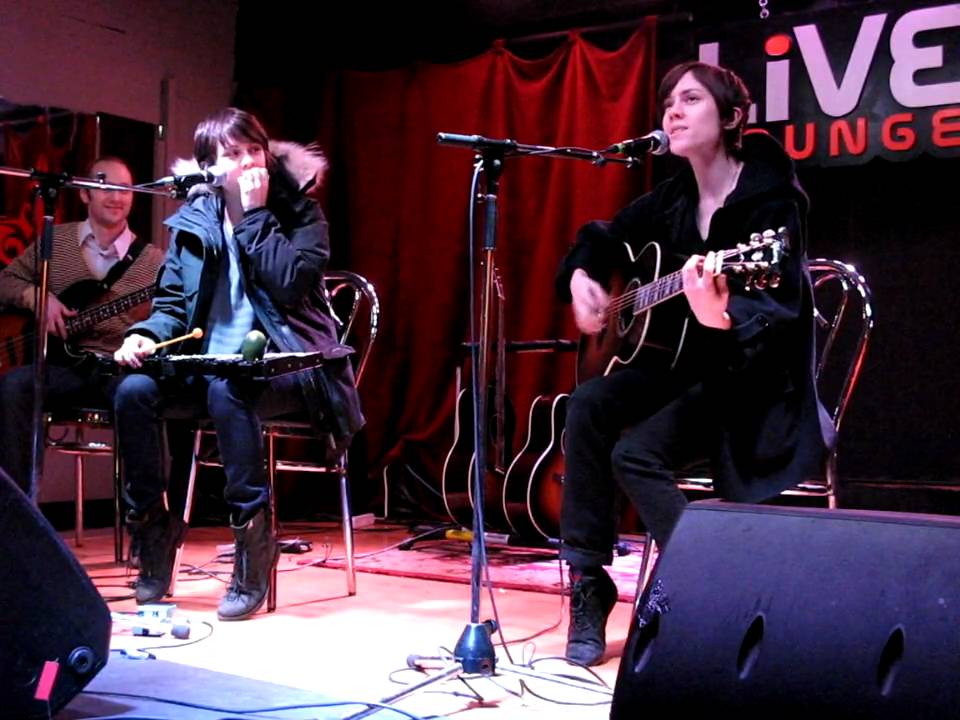 2/7 Tegan & Sara - Alligator as a Children's Song @ 88.5 Live Lounge, Ottawa, ON 1/23/10