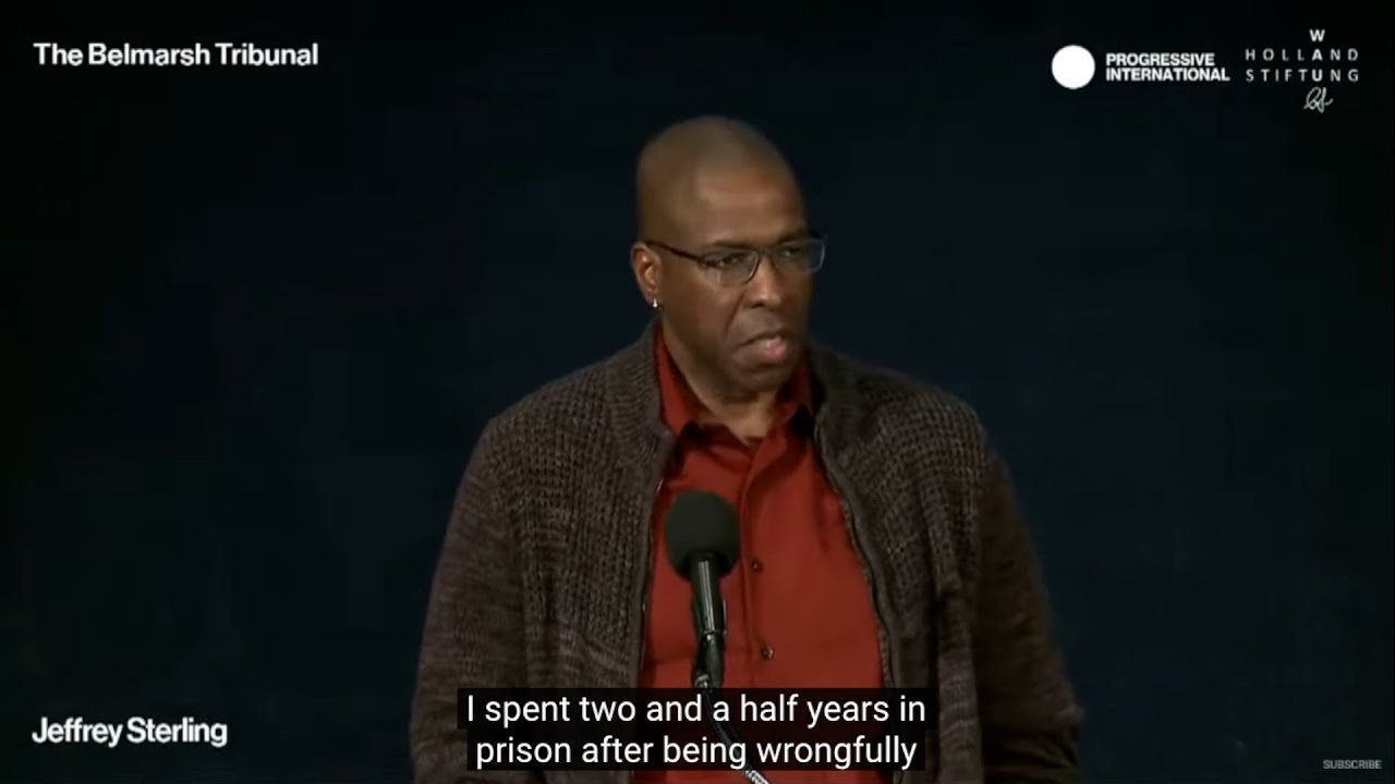 Assange Belmarsh Tribunal: Former CIA agent Jeffrey Sterling