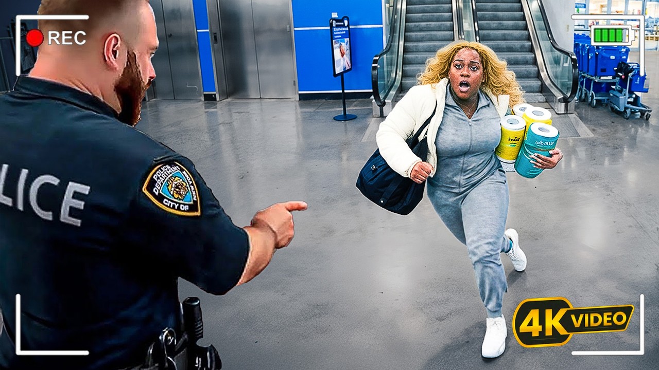 Cops End a Very Confident Walmart Exit