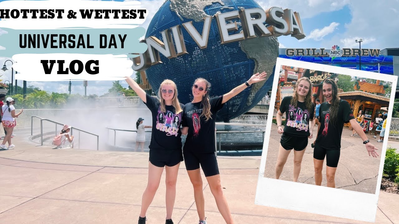 UNIVERSAL STUDIOS ORLANDO WATER RIDE VLOG // Riding Hagrid’s, Velocicoaster