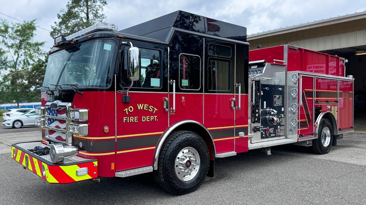 Truck Walk-Around: 70 West (AR) Pierce Enforcer Pumper - 38868
