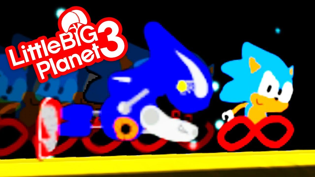 LittleBigPlanet 3 - Painted Sonic - Full Game Playthrough - PS4 Gameplay | EpicLBPTime