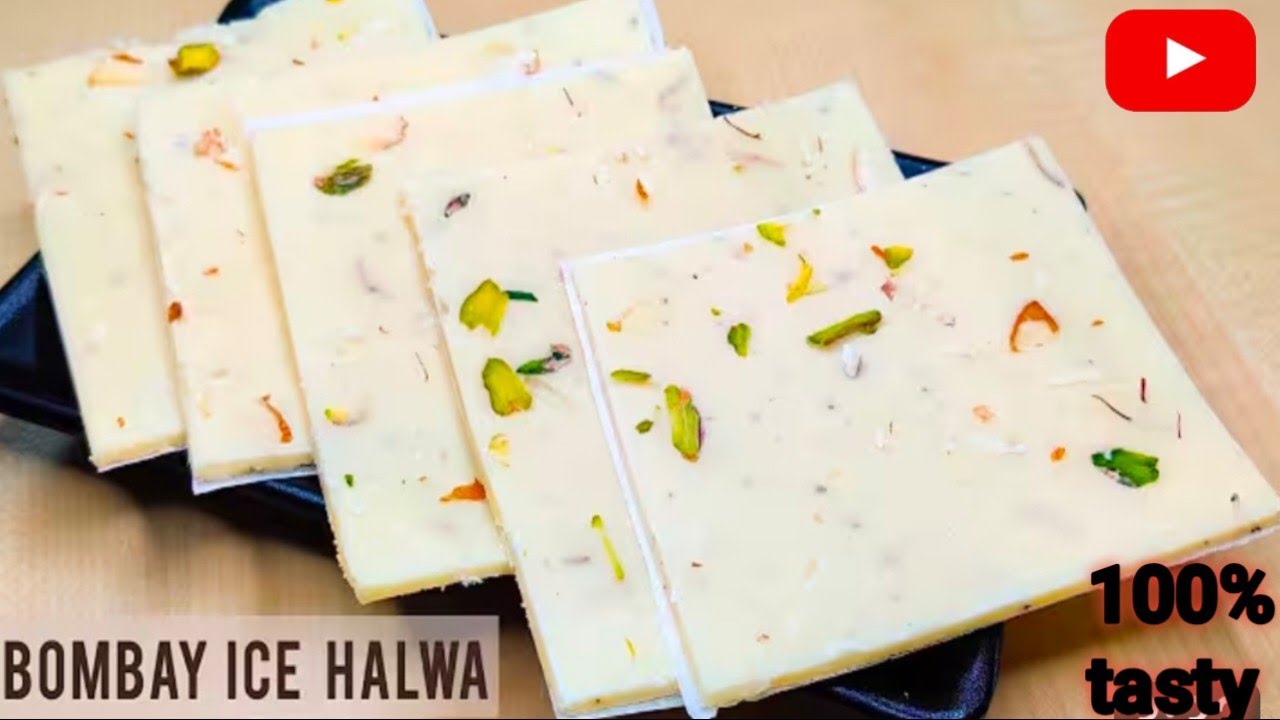 No fail ice halwa recipe.बॉम्बे की मशहूर आइस हलवा रेसिपी|Mahim halwa.