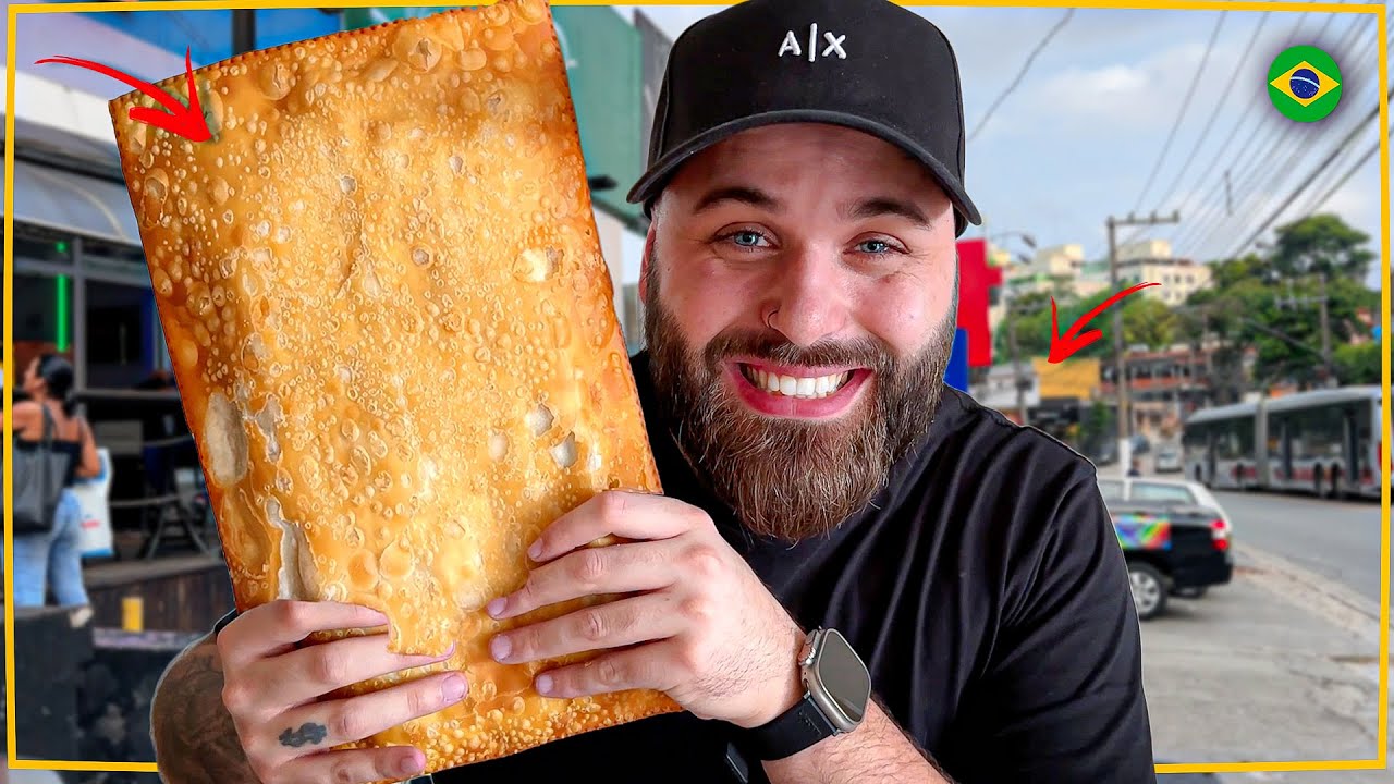 COMIDA DE RUA DO BRASIL DEPOIS DE 10 ANOS: PASTEL GIGANTE QUE VOC&Ecirc; NUNCA VIU ANTES