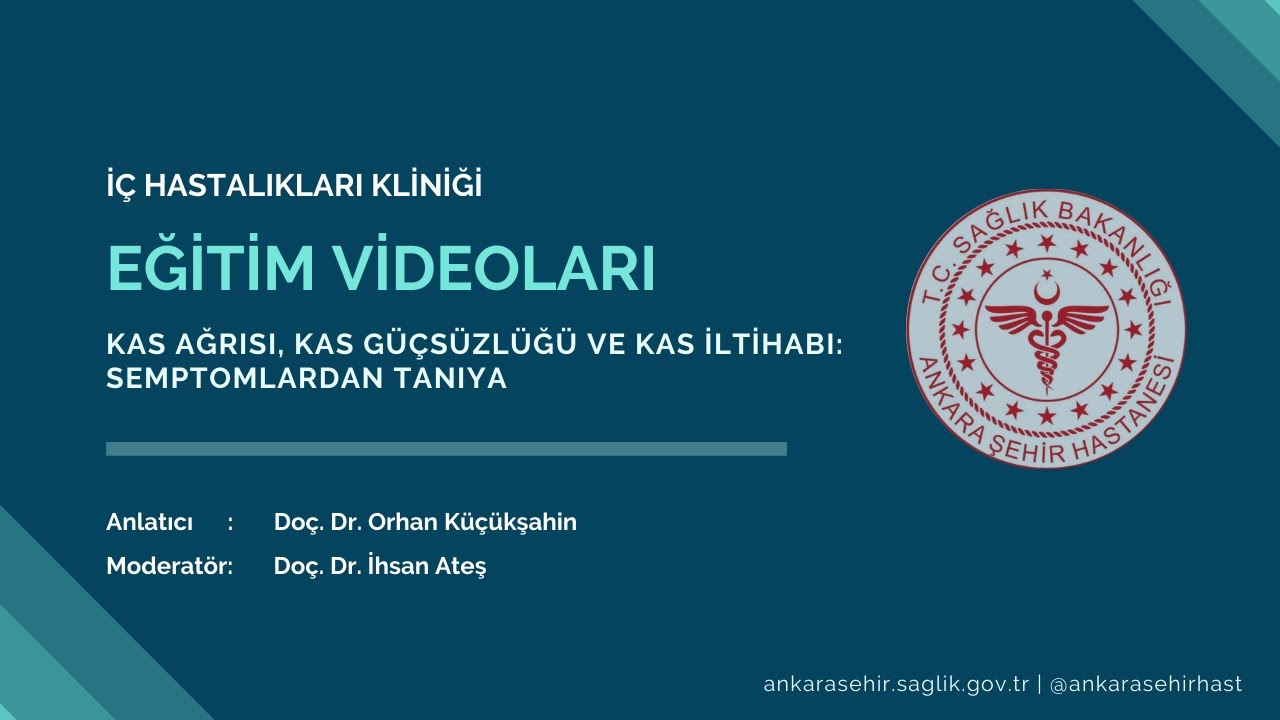 Kas ağrısı, Kas Güçsüzlüğü ve Kas İltihabı Semptomlardan Tanıya